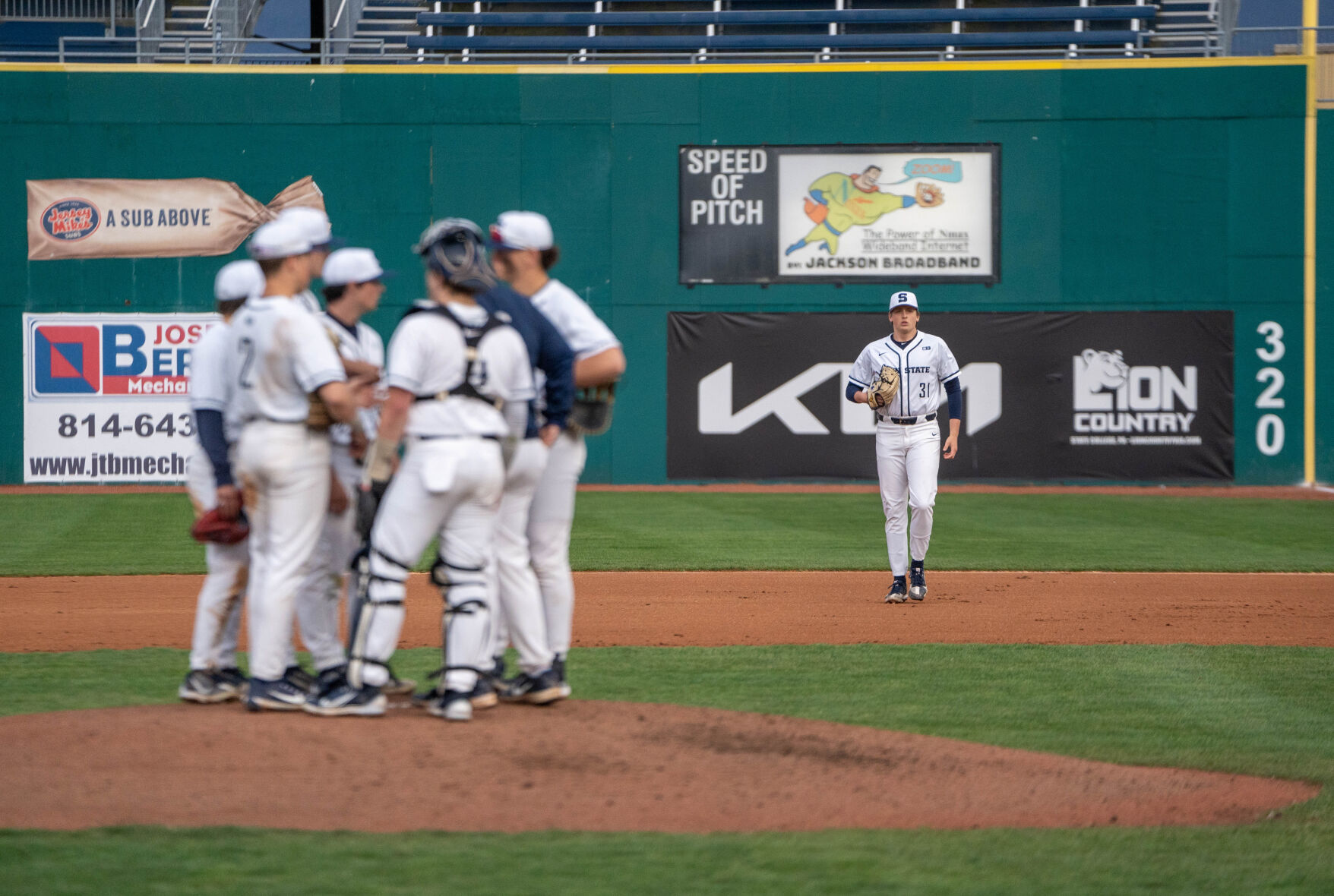 Baseball vs. Bucknell, Partridge